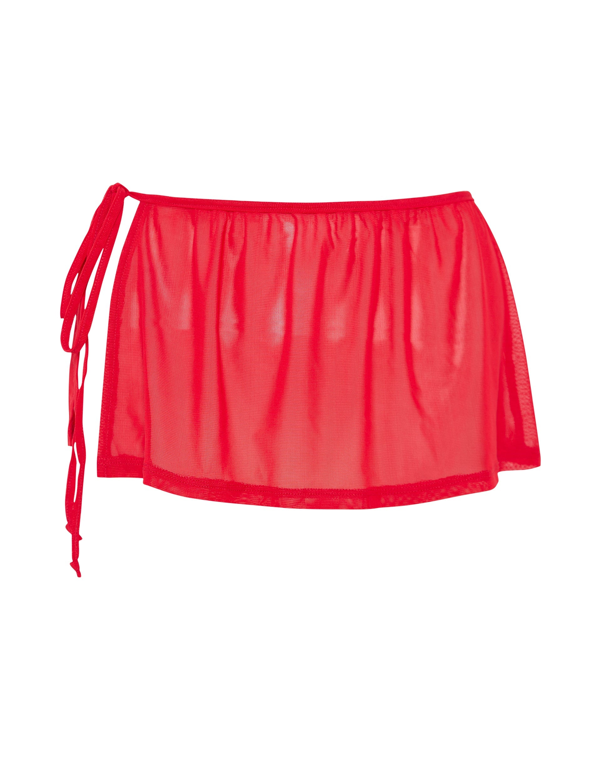 Afbeelding van Yargo Mesh Sarong in Scharlakenrood