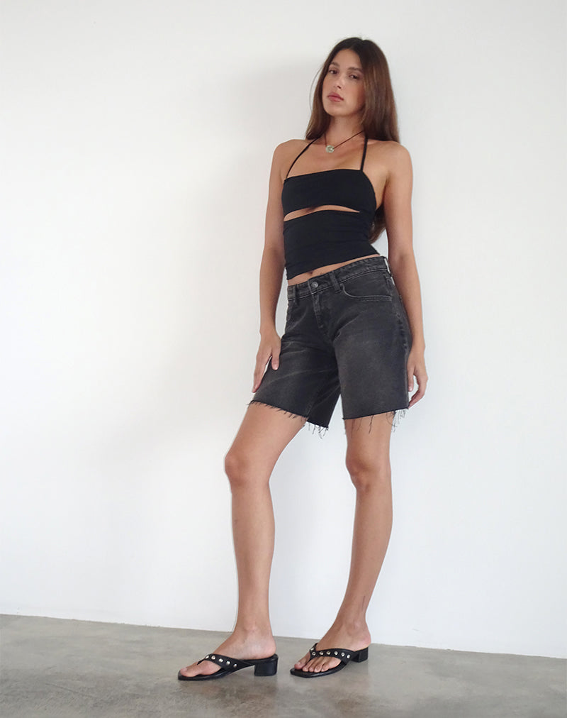 Yasi Top in Zwart