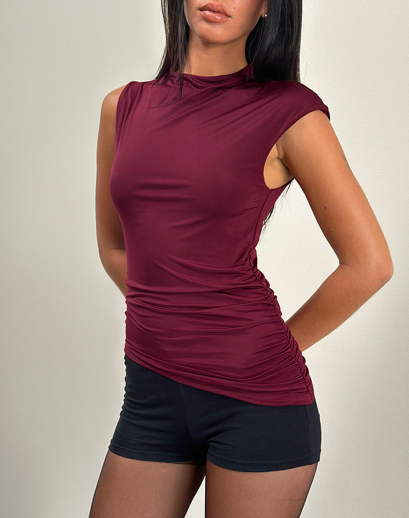 Afbeelding van Yeseo Tank Top in Slinky Wijn