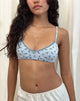 Afbeelding van Yanas Bralette in Blue Cluster Floral