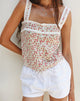 Afbeelding van Zarinata Cami Top in Pretty Ditsy