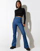 Afbeelding van Zocha Flare Trouser in Tailoring Denim
