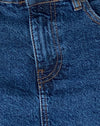 Middenblauw Gebruikt