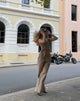 Afbeelding van MOTEL X JACQUIE Jawi broek in licht taupe