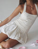 Afbeelding van Maggha Haltertop in Crinkle Ivory