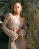 beeld van MIKA KNITTED SHRUG DESERT TAUPE