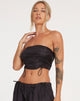 Afbeelding van Isao Bandeau Top in Zwart
