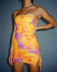 Afbeelding van Maren Bodycon Dress in Blurred Orchid Peach