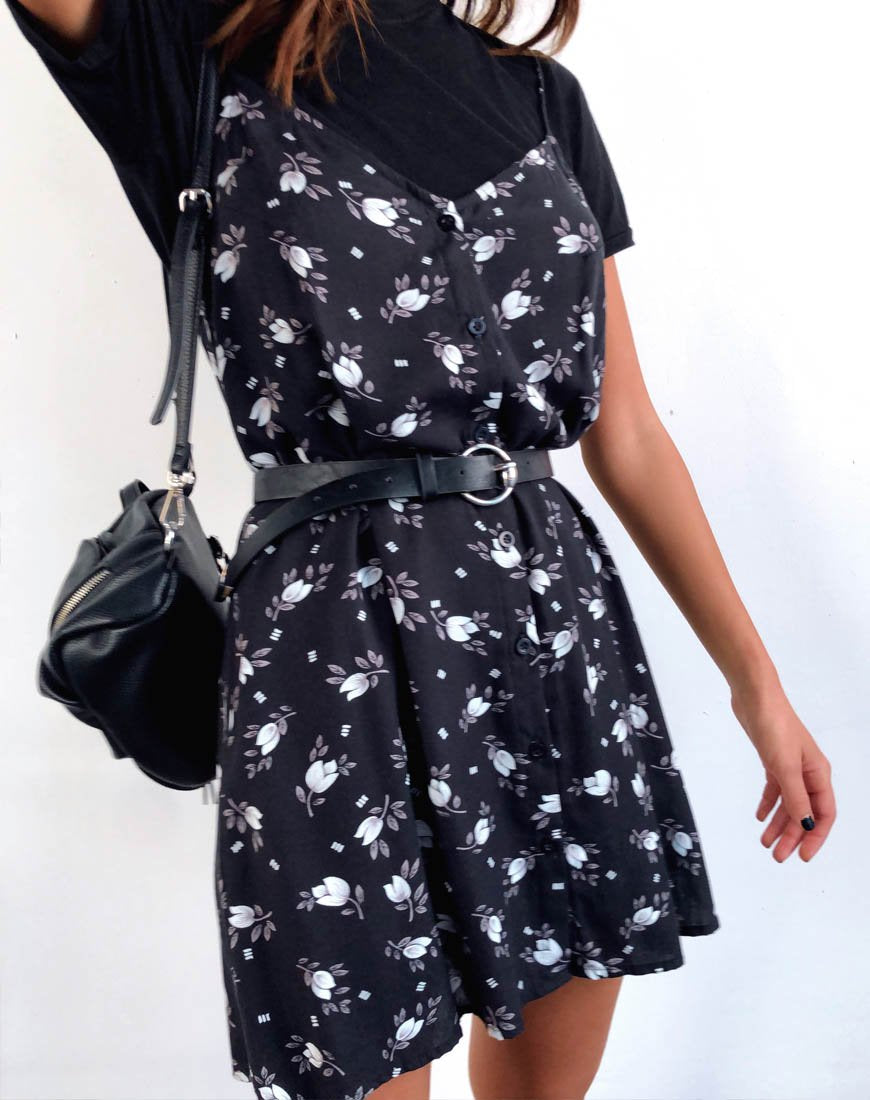 Afbeelding van Sanna Slip Dress in Dark Tulip