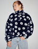 Afbeelding van Nero jasje in Daisy zwart en wit