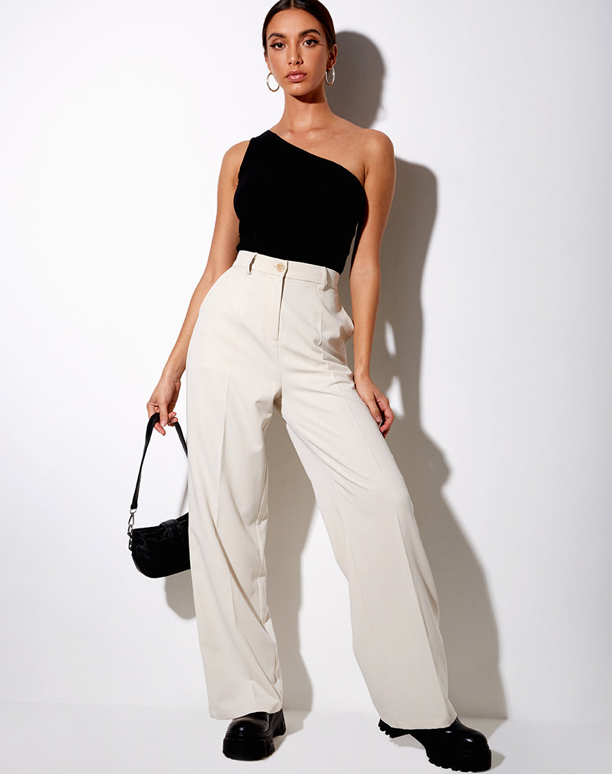 Abba broek in crème