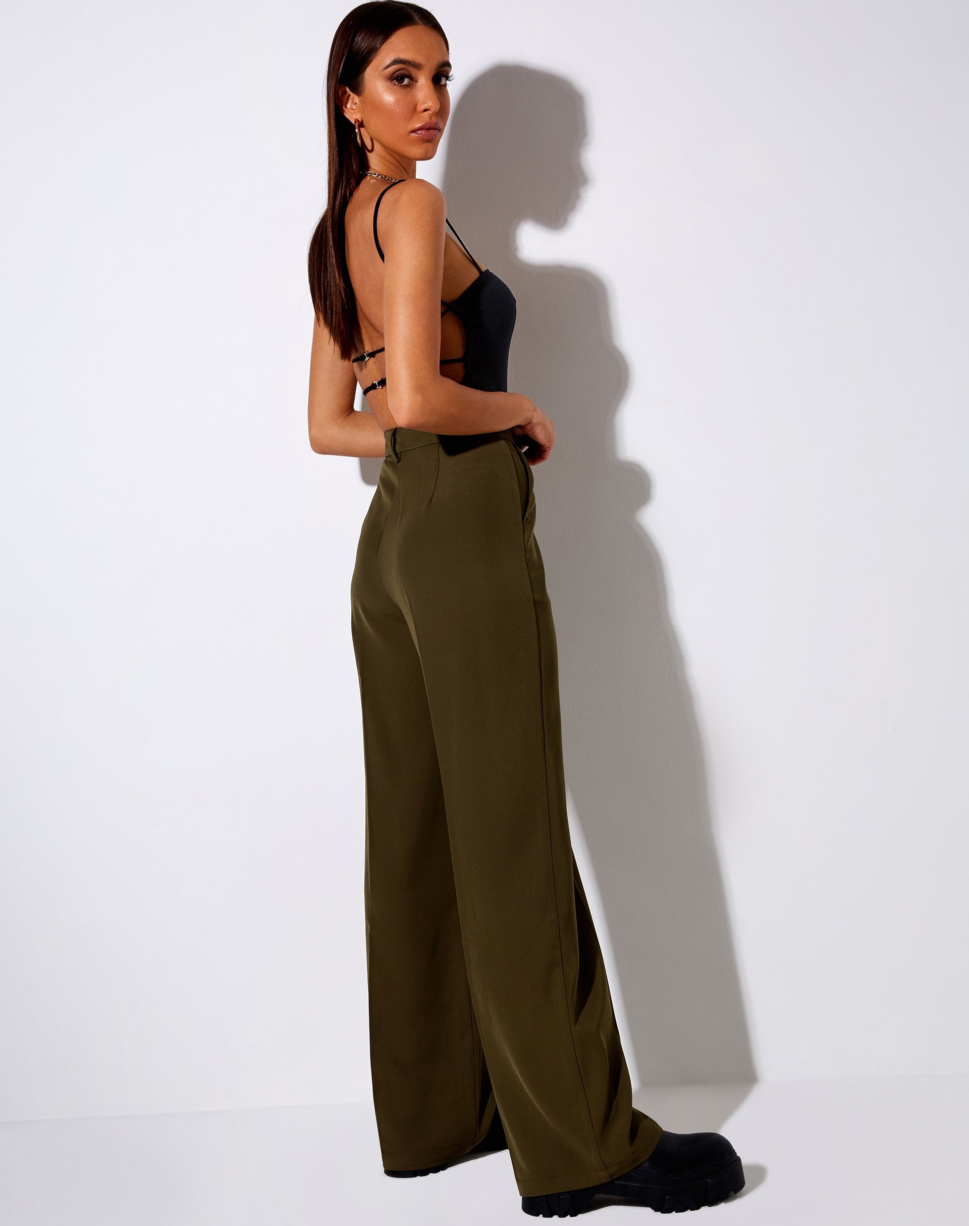 Afbeelding van Abba broek in Khaki