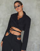 Afbeelding van Notus Cropped Blazer in Zwart