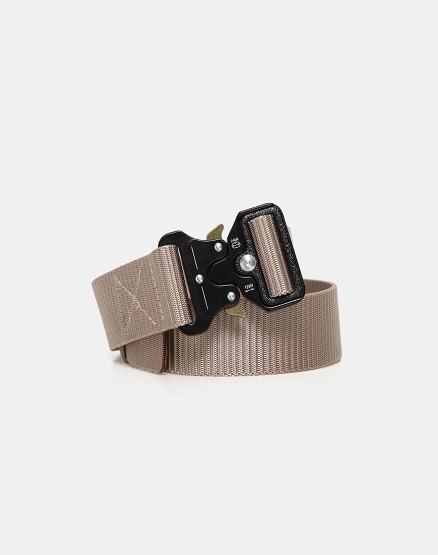 Nylon riem in kaki