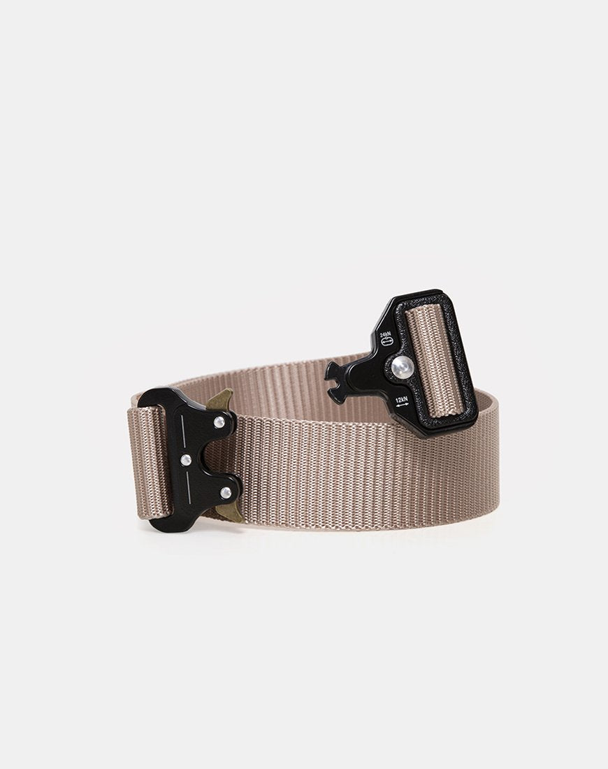 Nylon riem in kaki
