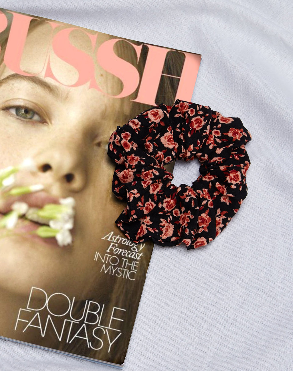 Scrunchie in Herfstbloesem