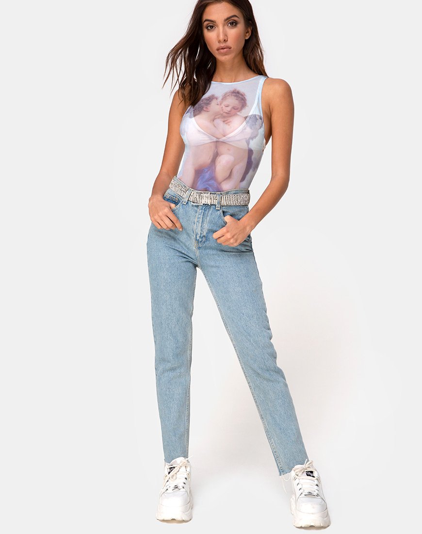 Afbeelding van Acrea Bodice in Cherubub Kiss Blue