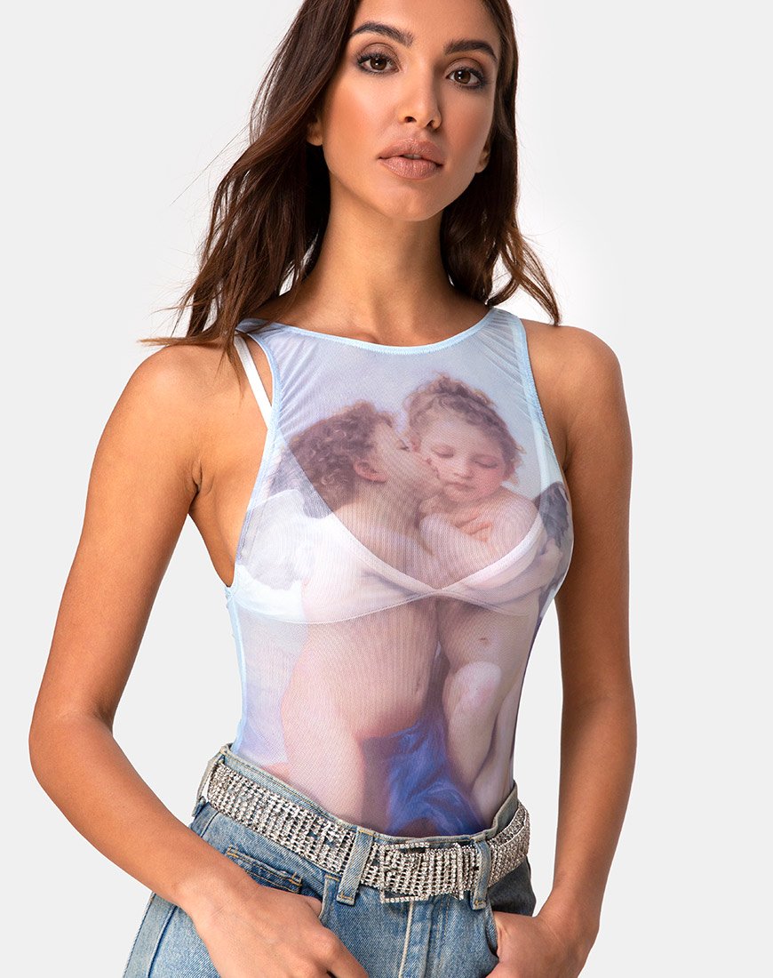 Acrea Body in Cherub Kiss Blue