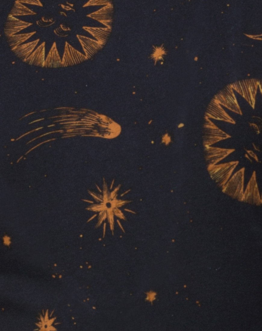 Afbeelding van Acro Unitard in Celestial Black
