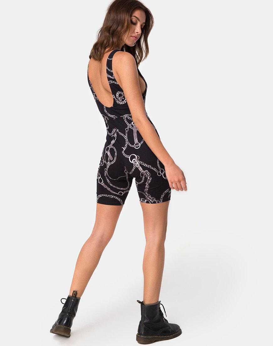 Acro Unitard in Ketting