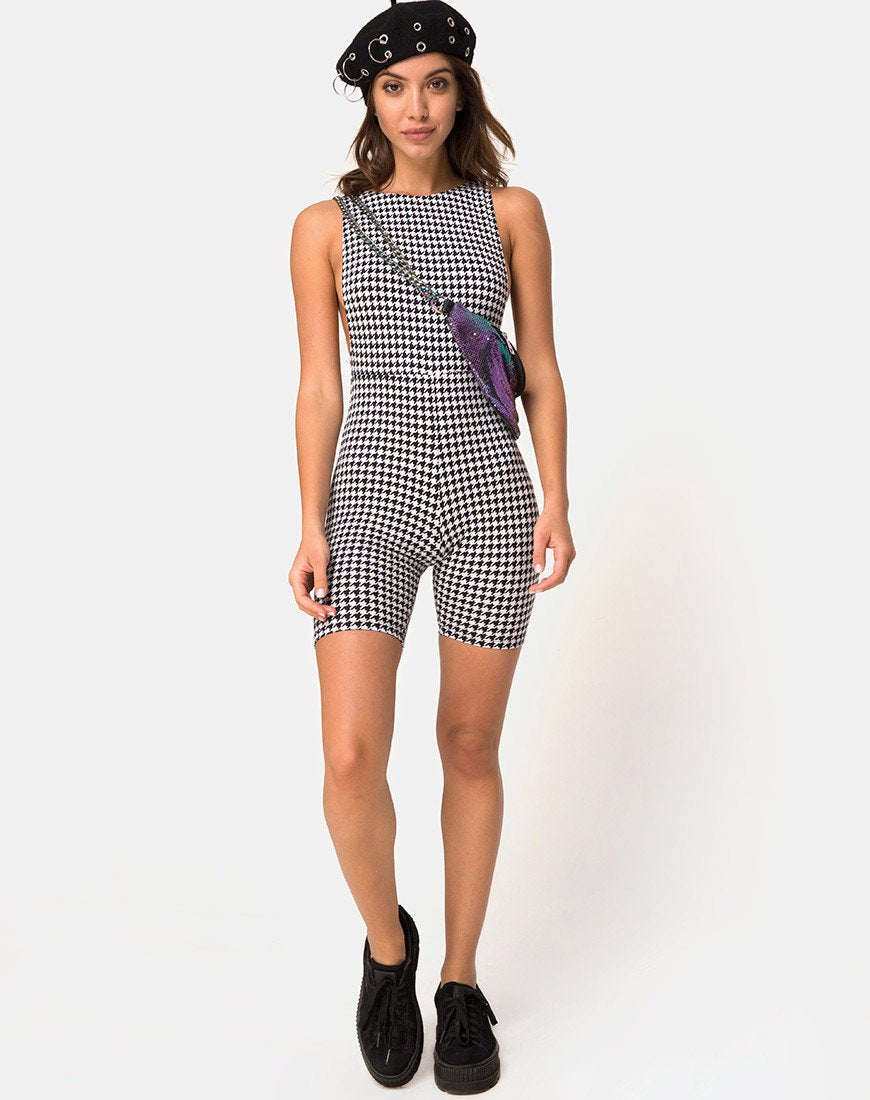 Afbeelding van Acro Unitard in Dogtooth