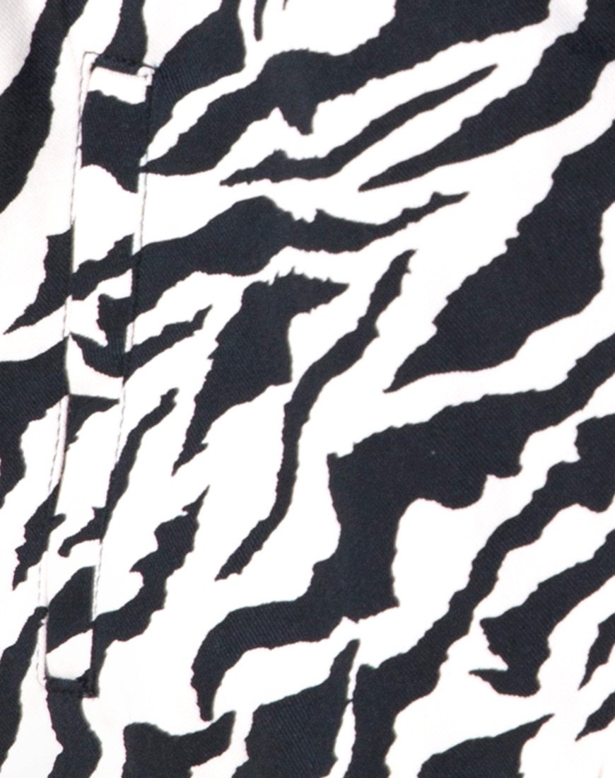 Afbeelding van Agatha Jacket in jaren 90 Zebra