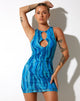 Afbeelding van Alannah Bodycon Jurk in Tropical Rave