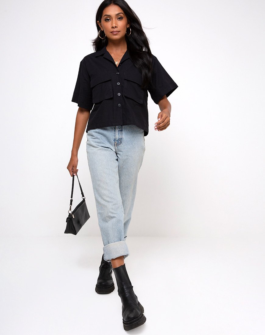 Afbeelding van Alka Ultility Shirt in Zwart