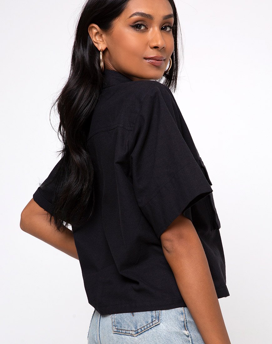 Alka Ultility Shirt in Zwart