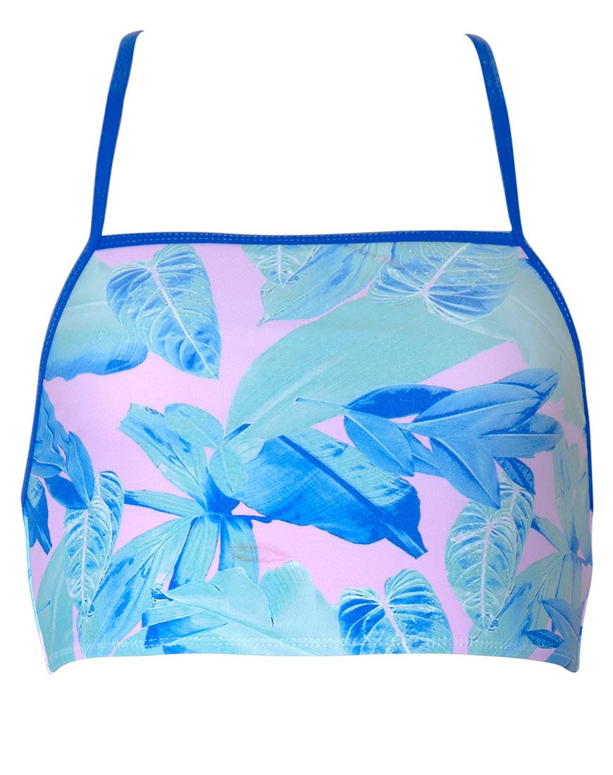 Afbeelding van Amandel Bikinitop in Palm Glitch