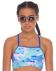 Afbeelding van Amandel Bikinitop in Palm Glitch
