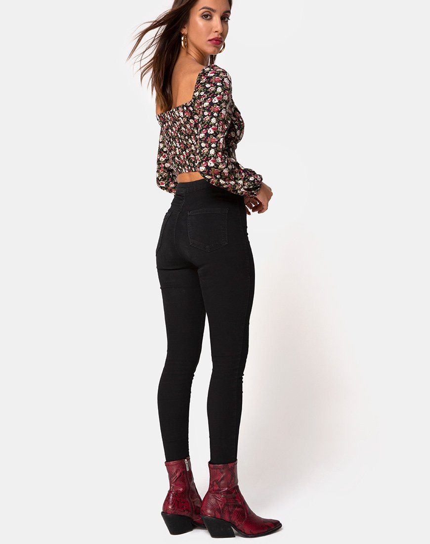 Afbeelding van Alor Crop Top in Courtney Bloemen