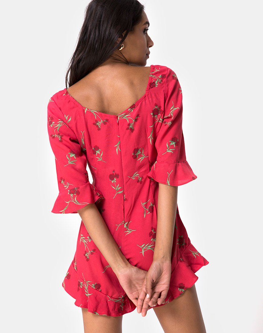 Afbeelding van Altary Playsuit in Rouge Rose Pink