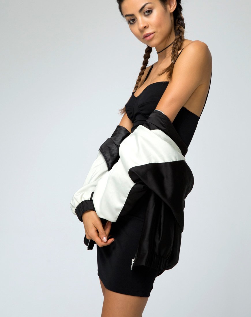 Afbeelding van Alvina Bodycon Jurk in Zwart