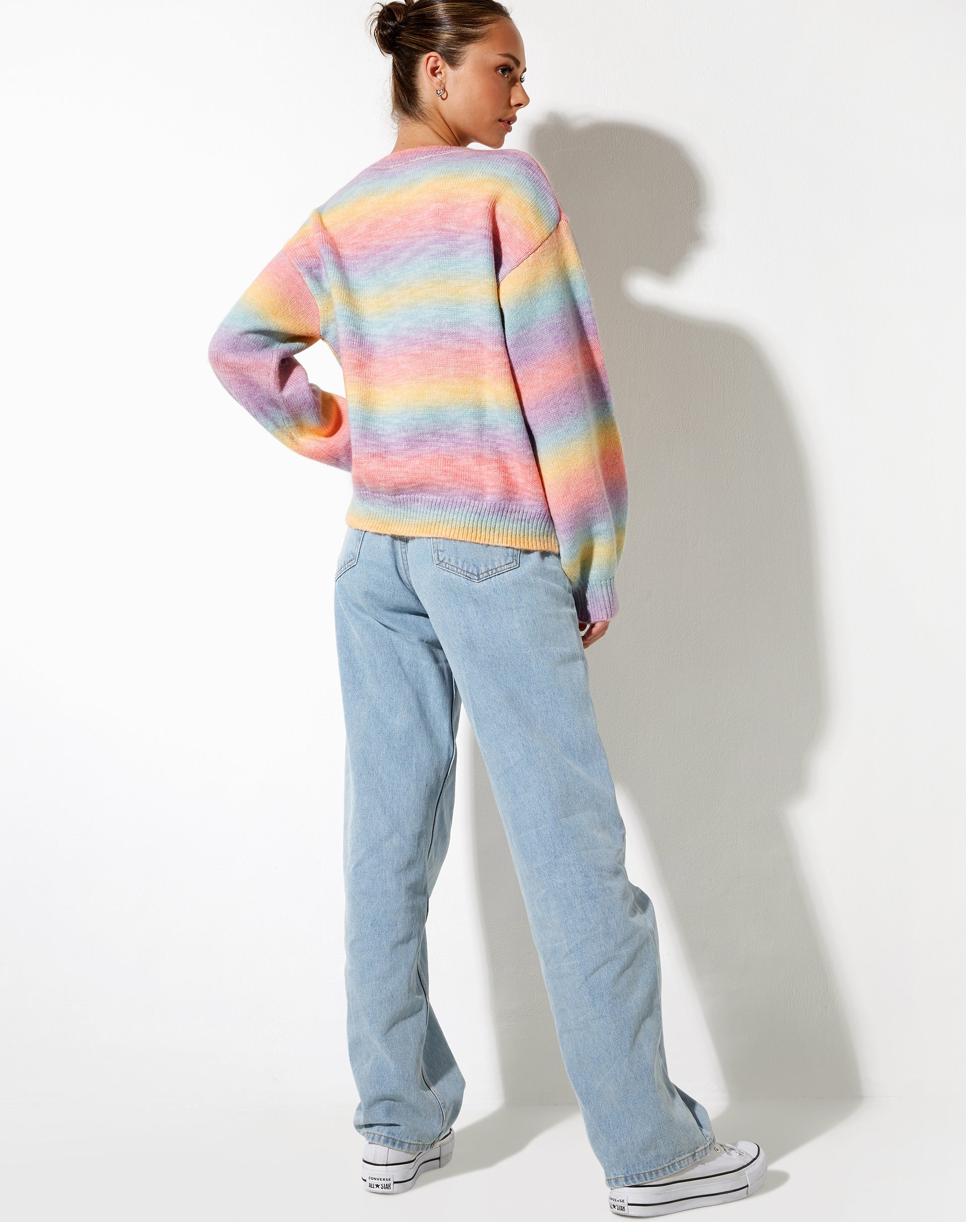Afbeelding van Ammaria Trui in paars en blauw