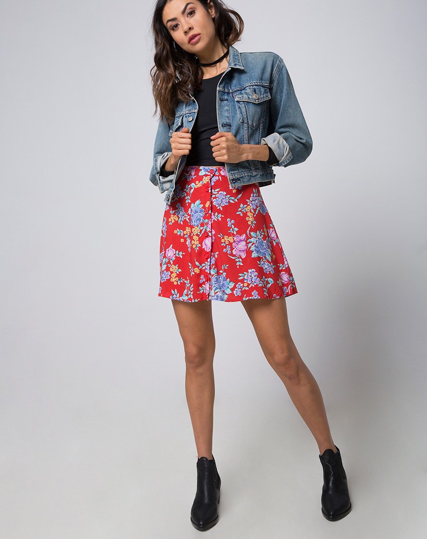 Afbeelding van Andrea Rok in Vintage Fleur