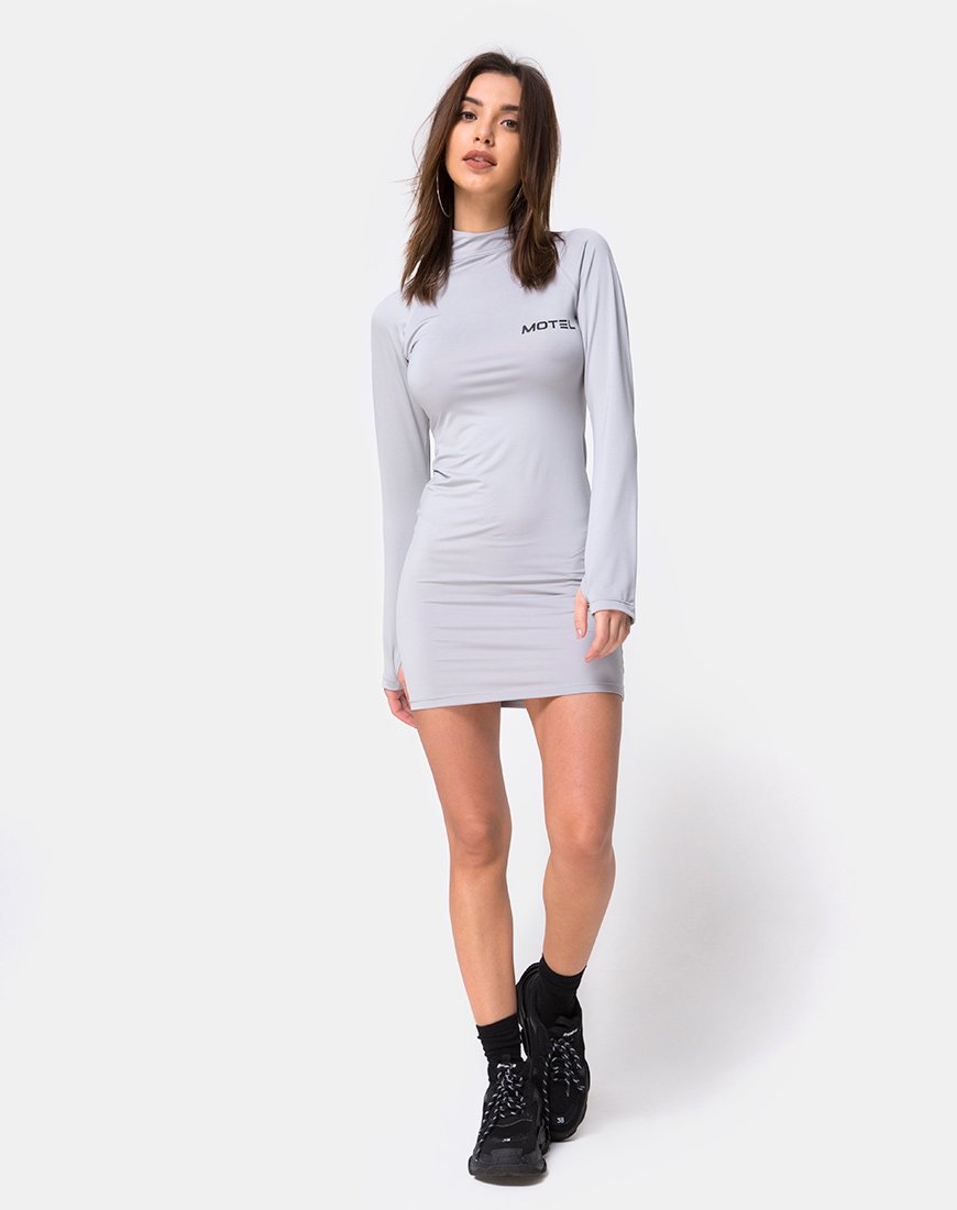 Afbeelding van Anegan Bodycon Jurk in Grijs Motel