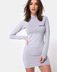 Afbeelding van Anegan Bodycon Jurk in Grijs Motel