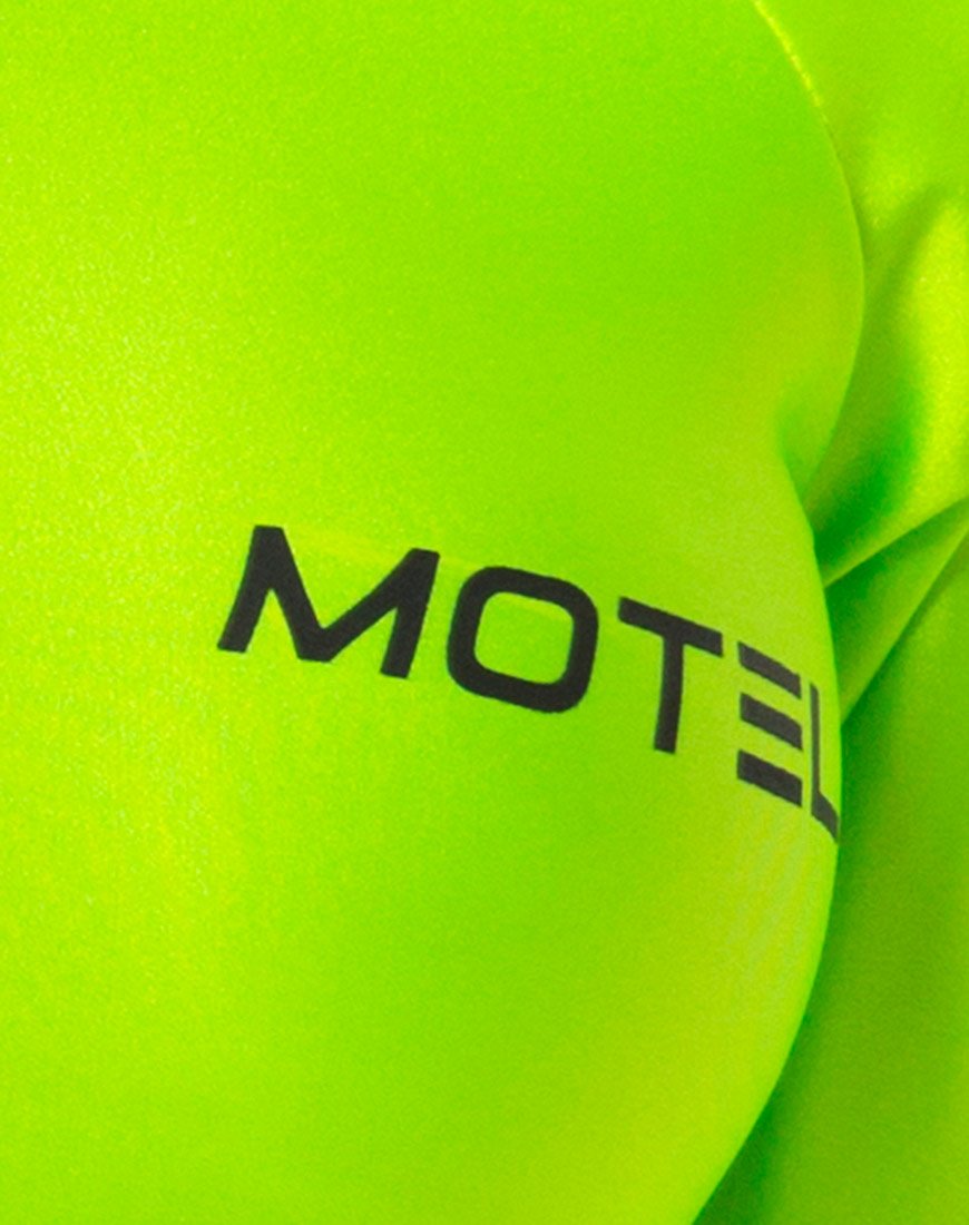 Afbeelding van Anegan Bodycon Jurk in Nylon Groen Motel