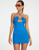 Afbeelding van Anja Mini Dress in Aqua