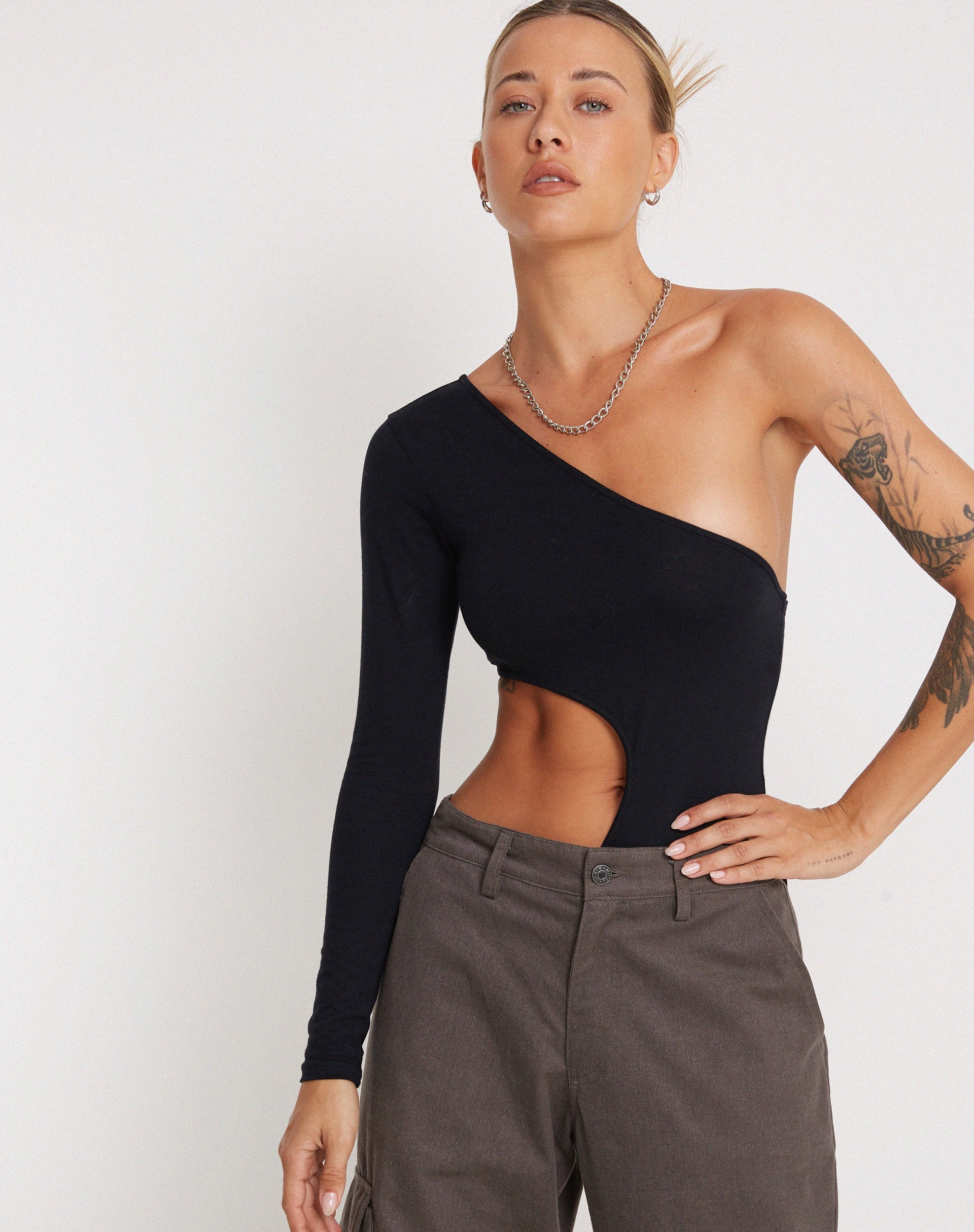 beeld van Ann Bodysuit in zwart