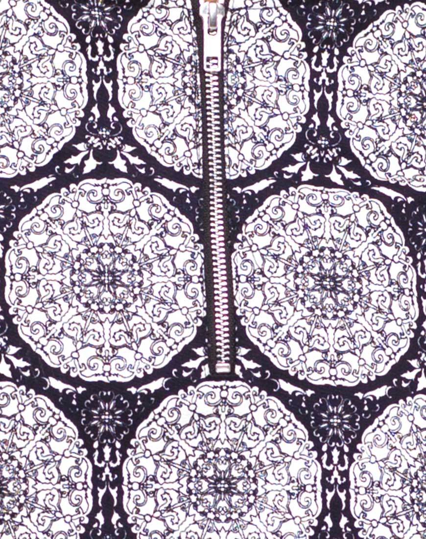 Afbeelding van Motel Annie A Line Minirok in Mandala Original