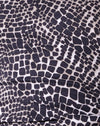 Abstract Croc Zwart