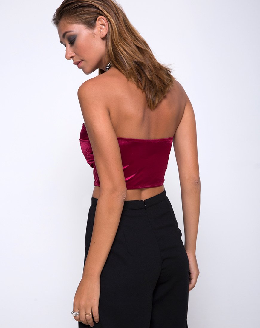 Ari Palazzo Pant in Zwart