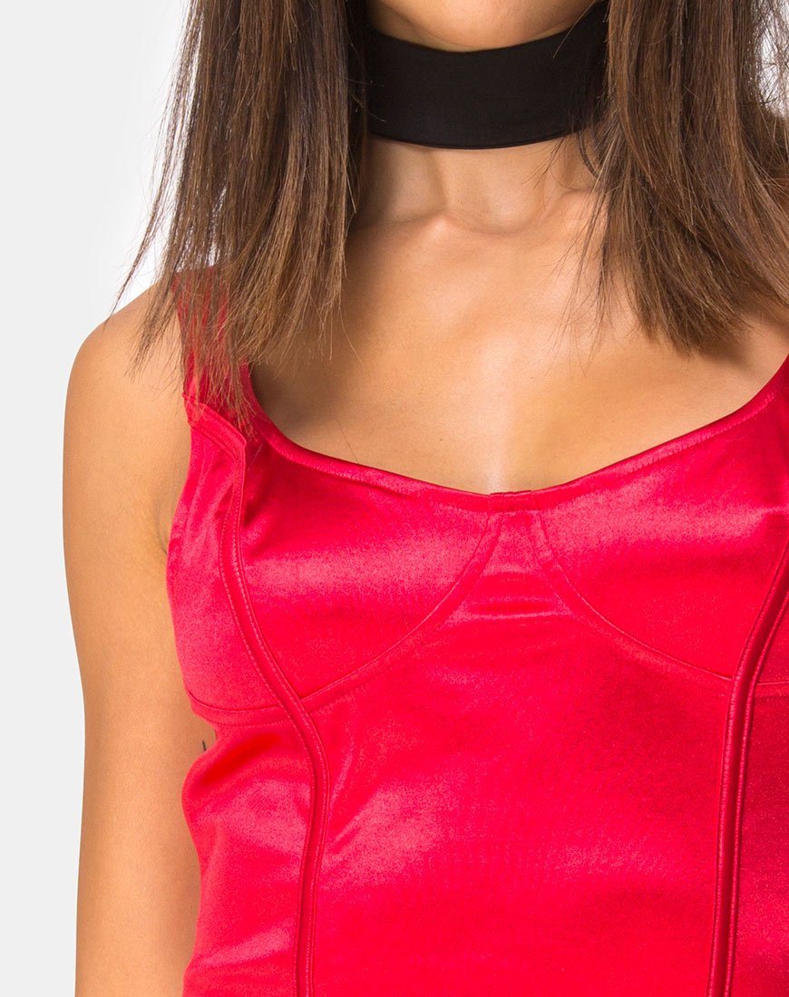 Afbeelding van Atel Jurk in Rood