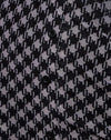 Mesh Diagonaal Hondentand Zwart en Tan