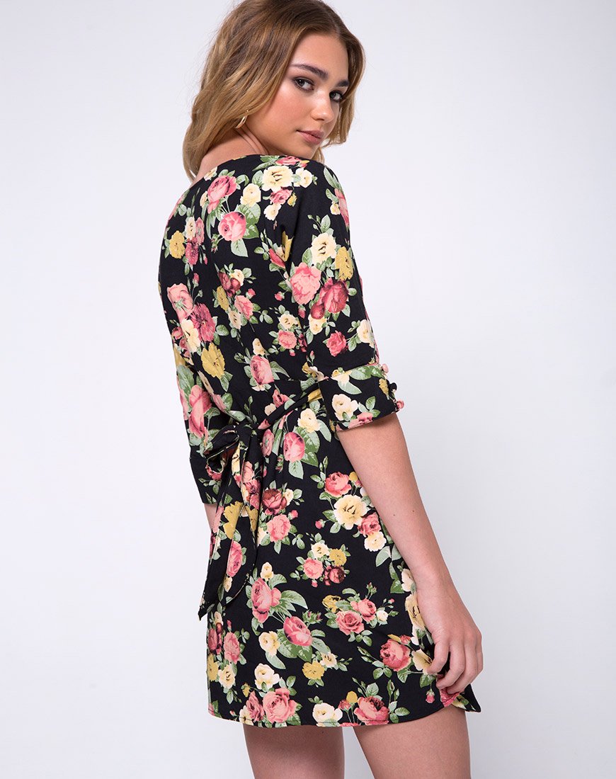 Azetti Wikkeljurk in Vintage Bloemen