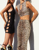 Afbeelding van Adar Bodycon Jurk in Rib Zwart