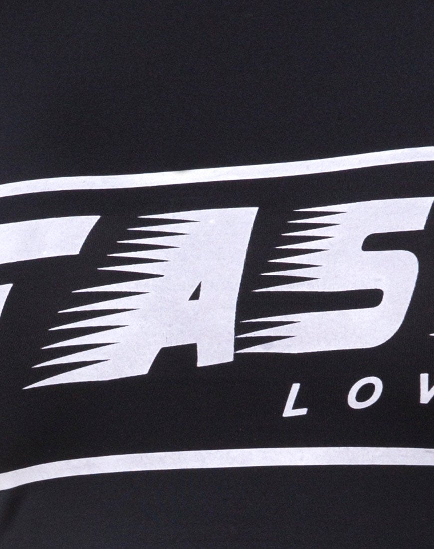 Afbeelding van Balin Bodycon Jurk in Zwart Fast Love
