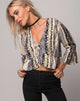 Afbeelding van Basel Crop Top in Grunge Kant